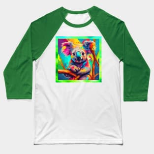 rainbow baby koala Baseball T-Shirt